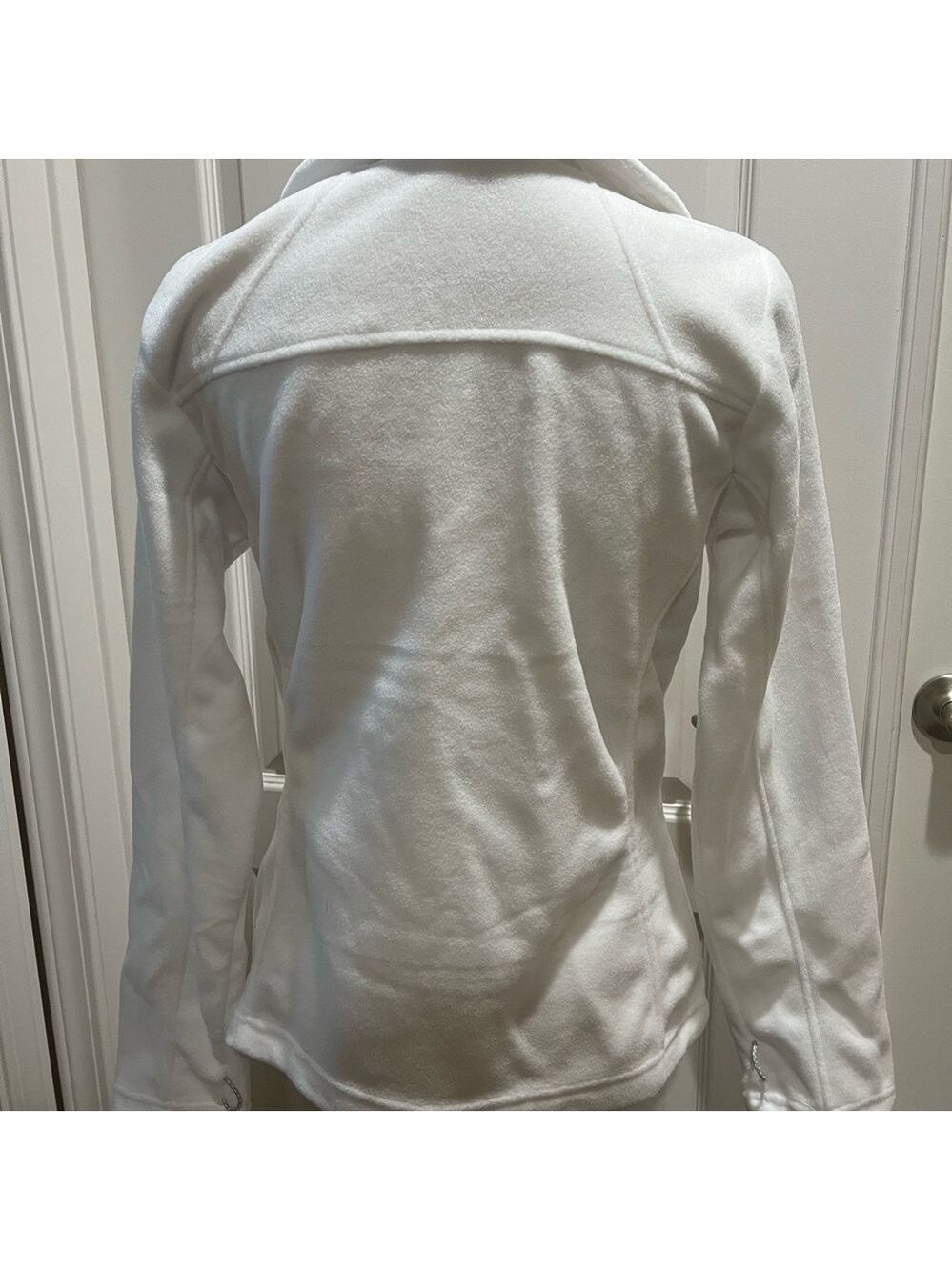 COLUMBIA LADIES WHITE FLEECE - Picture 2 of 5
